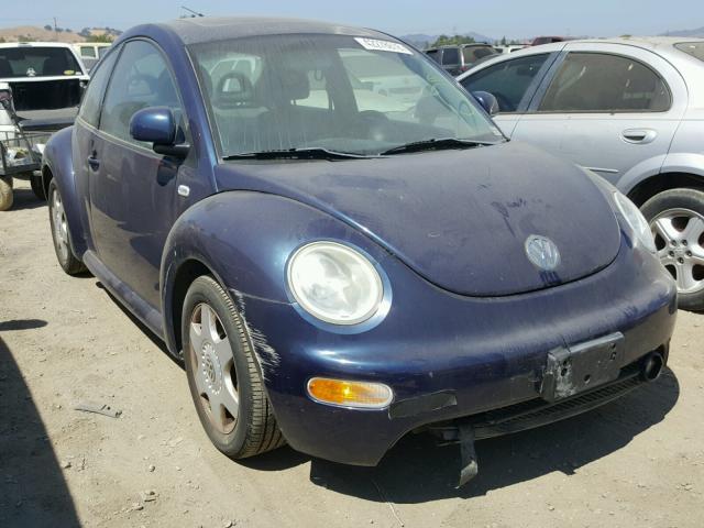 3VWCC21CXYM498397 - 2000 VOLKSWAGEN NEW BEETLE ლურჯი ფოტო 1