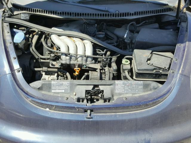 3VWCC21CXYM498397 - 2000 VOLKSWAGEN NEW BEETLE ლურჯი ფოტო 7