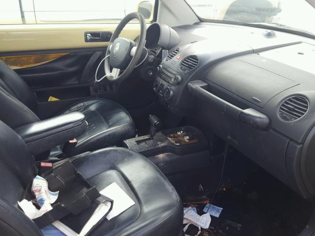 3VWRF31Y16M309507 - 2006 VOLKSWAGEN NEW BEETLE ყვითელი ფოტო 5