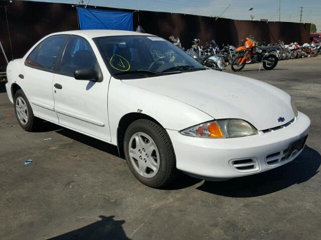 1G1JF5247Y7459294 - 2000 CHEVROLET CAVALIER L WHITE photo 1