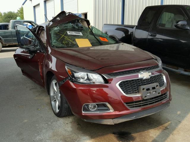 1G11G5SX0FF238937 - 2015 CHEVROLET MALIBU LTZ 勃艮第红 照片 1