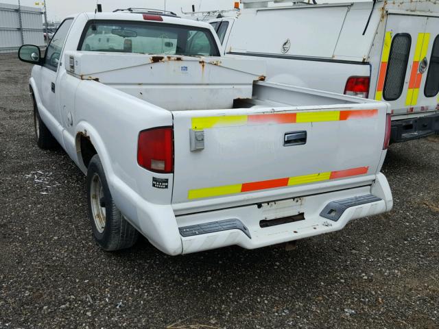 1GCCS14Z6R8227150 - 1994 CHEVROLET S TRUCK S1 WHITE photo 3