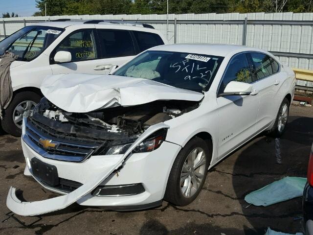 1G1115SL2EU124544 - 2014 CHEVROLET IMPALA WHITE photo 2