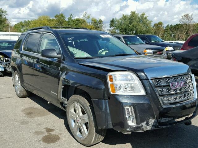 2GKFLTE57C6210845 - 2012 GMC TERRAIN BLACK photo 1