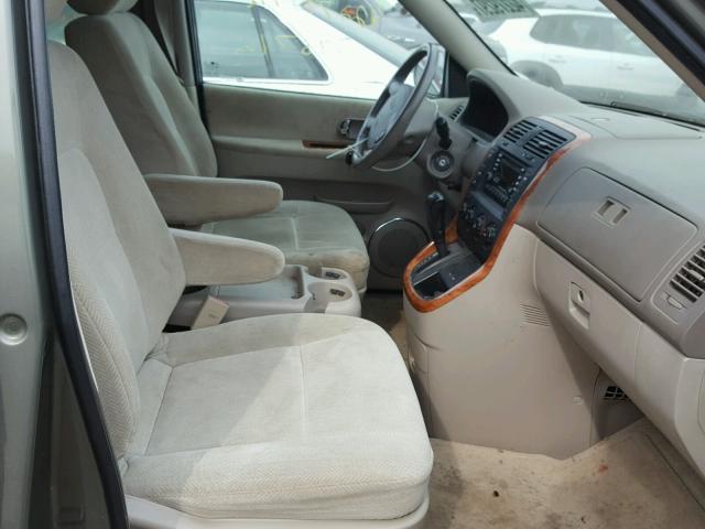 KNDUP131446593887 - 2004 KIA SEDONA EX BEIGE photo 5