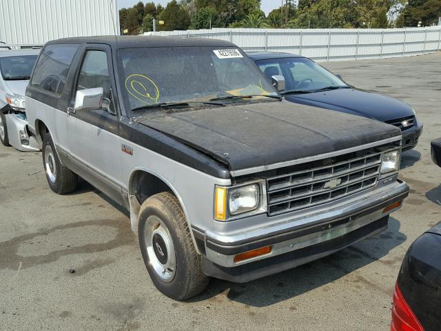 1G8CS18B4F8153360 - 1985 CHEVROLET BLAZER S10 BLACK photo 1