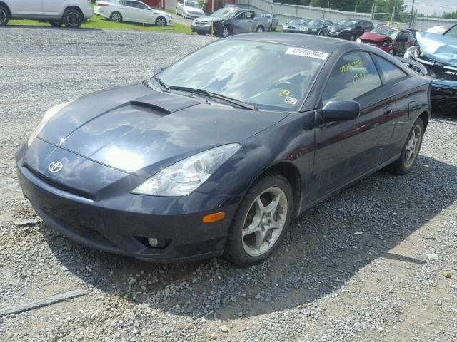 JTDDY38T930063340 - 2003 TOYOTA CELICA GT- BLUE photo 2