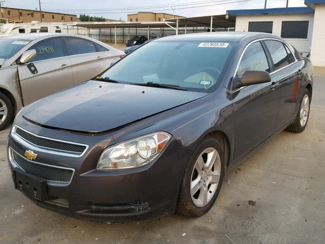 1G1ZB5E11BF167086 - 2011 CHEVROLET MALIBU LS Графитовый фото 2