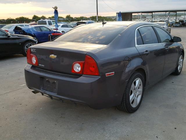 1G1ZB5E11BF167086 - 2011 CHEVROLET MALIBU LS Графитовый фото 4
