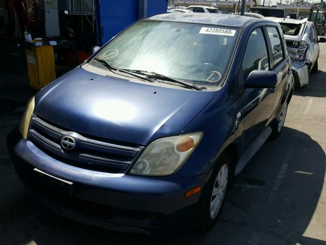 JTKKT624550114241 - 2005 TOYOTA SCION XA ლურჯი ფოტო 2