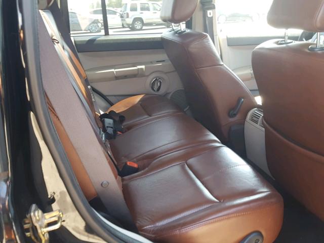 1J8HG58217C657053 - 2007 JEEP COMMANDER BROWN photo 6