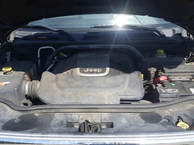 1J8HG58217C657053 - 2007 JEEP COMMANDER BROWN photo 7