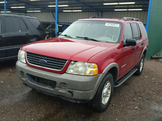 1FMZU72EX2ZC10712 - 2002 FORD EXPLORER X BURGUNDY photo 2