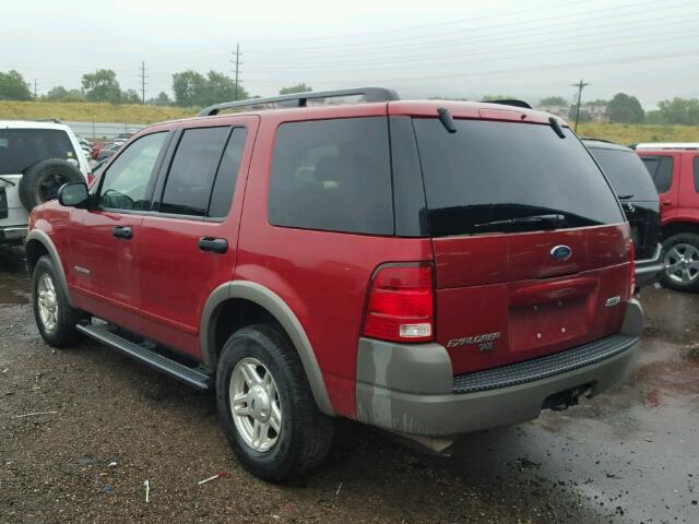 1FMZU72EX2ZC10712 - 2002 FORD EXPLORER X BURGUNDY photo 3