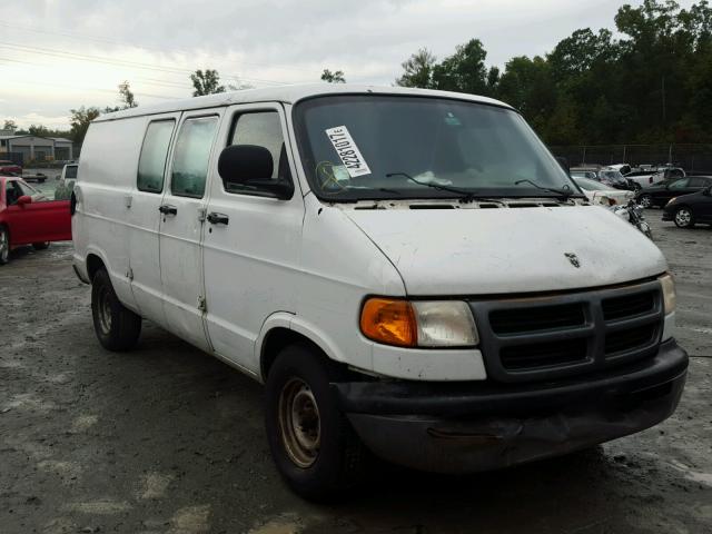 2B7HB11X1WK146767 - 1998 DODGE RAM VAN B1 WHITE photo 1