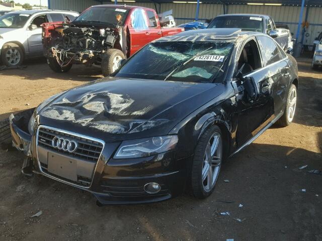 WAUMF78K99N045837 - 2009 AUDI A4 PRESTIG BLACK photo 2