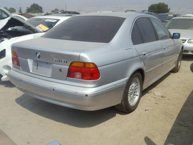 WBADN6345YGM69914 - 2000 BMW 540 I AUTO SILVER photo 4