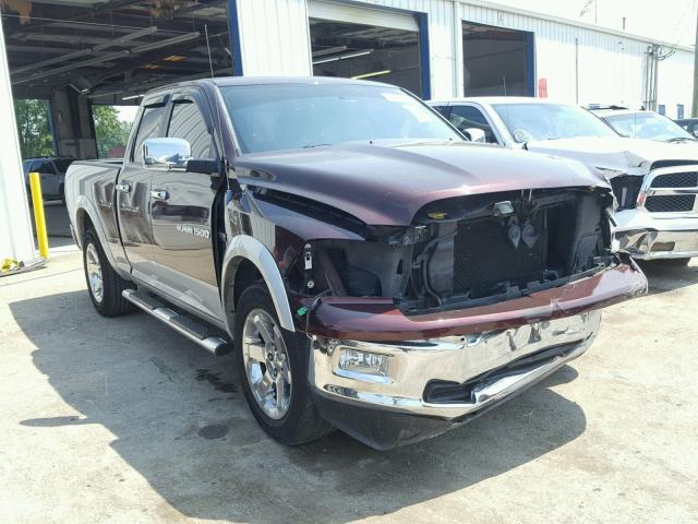 1C6RD6JT4CS287799 - 2012 DODGE RAM 1500 L MAROON photo 1