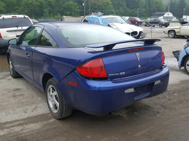 1G2AL15F877371606 - 2007 PONTIAC G5 BLUE photo 3