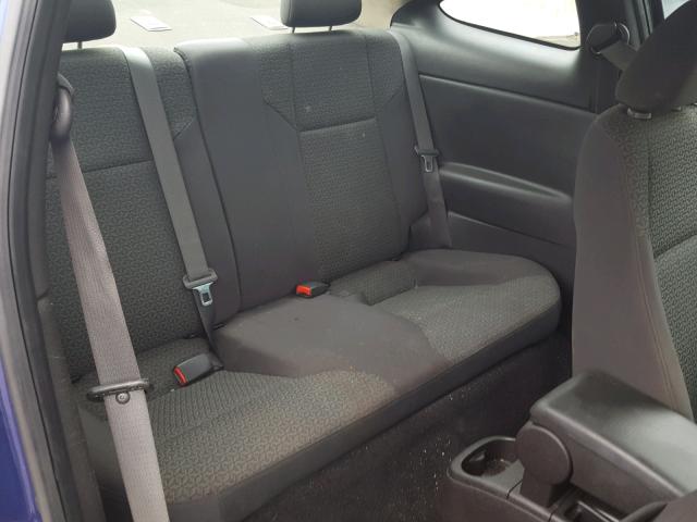 1G2AL15F877371606 - 2007 PONTIAC G5 BLUE photo 6