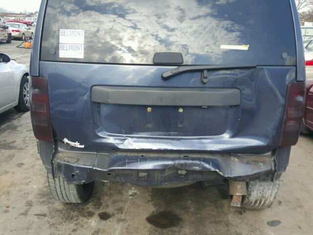 1J8GP28K58W251464 - 2008 JEEP LIBERTY BLUE photo 10