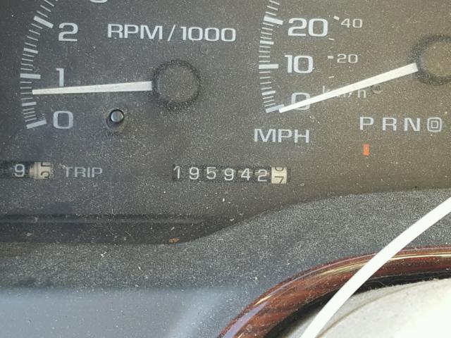 1GYEK63R9YR230876 - 2000 CADILLAC ESCALADE L BLACK photo 8