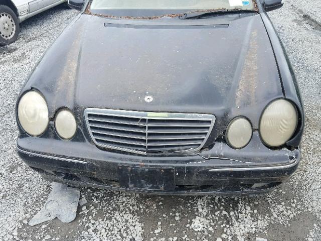 WDBJF83J9YX033764 - 2000 MERCEDES-BENZ E 430 BLACK photo 7