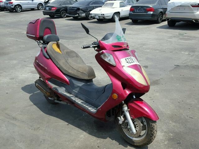 L5YTDNPAX81233685 - 2008 LANCIA SCOOTER RED photo 1