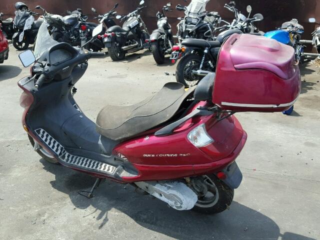 L5YTDNPAX81233685 - 2008 LANCIA SCOOTER RED photo 3
