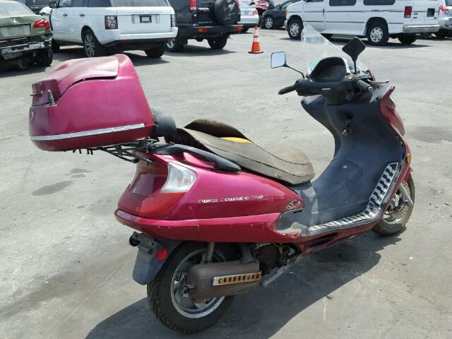 L5YTDNPAX81233685 - 2008 LANCIA SCOOTER RED photo 4