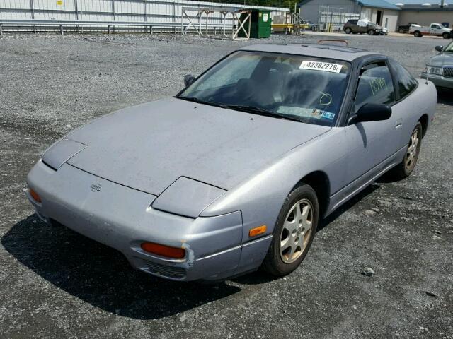 JN1MS36PXMW013071 - 1991 NISSAN 240SX BASE GRAY photo 2