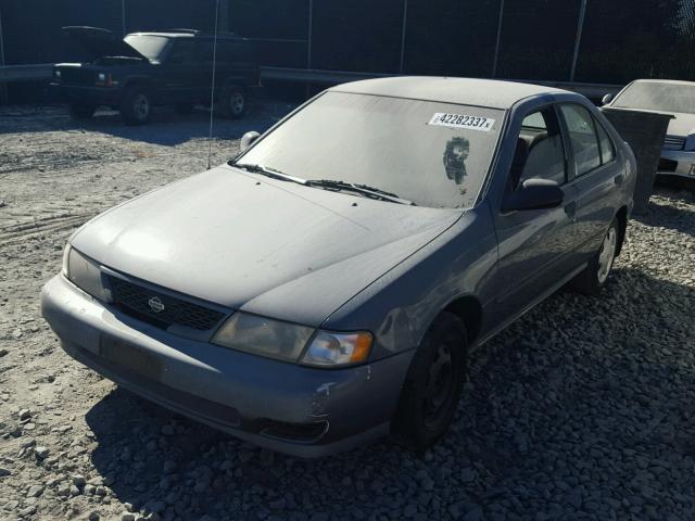 1N4AB41D0WC760272 - 1998 NISSAN SENTRA E PURPLE photo 2