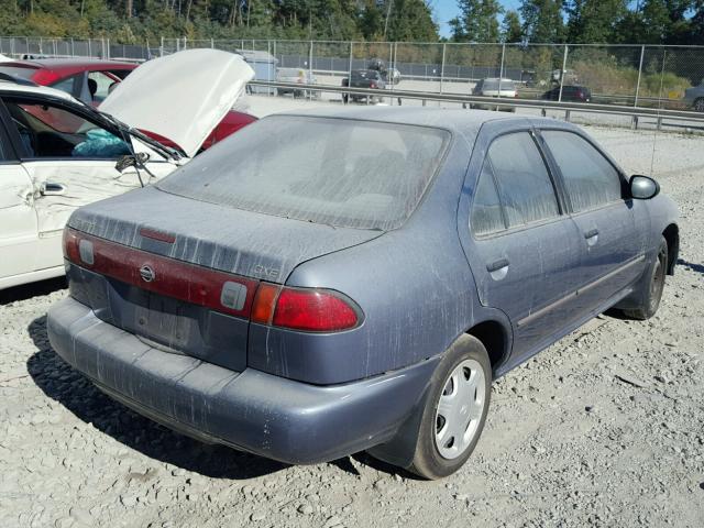 1N4AB41D0WC760272 - 1998 NISSAN SENTRA E PURPLE photo 4