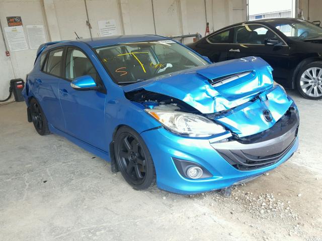 JM1BL1K30B1426362 - 2011 MAZDA SPEED 3 BLUE photo 1