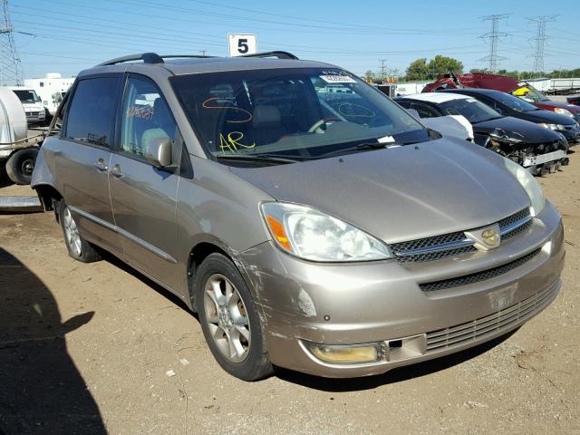 5TDZA22C14S028741 - 2004 TOYOTA SIENNA GOLD photo 1