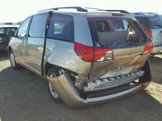 5TDZA22C14S028741 - 2004 TOYOTA SIENNA GOLD photo 3