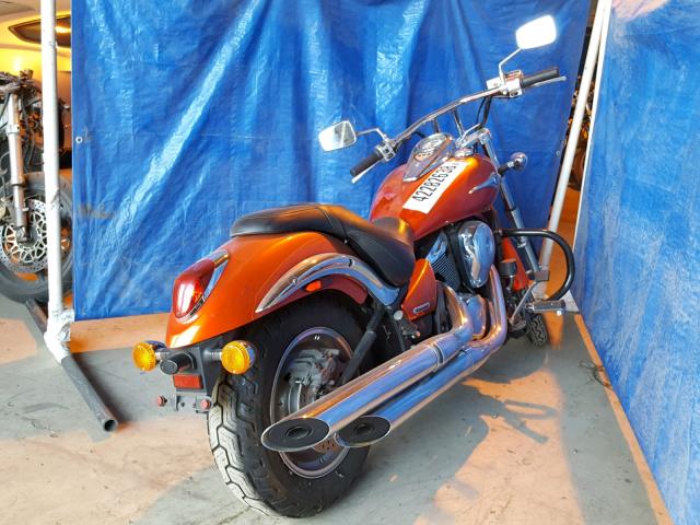 JKAVN2C109A025909 - 2009 KAWASAKI VN900 C ORANGE photo 4