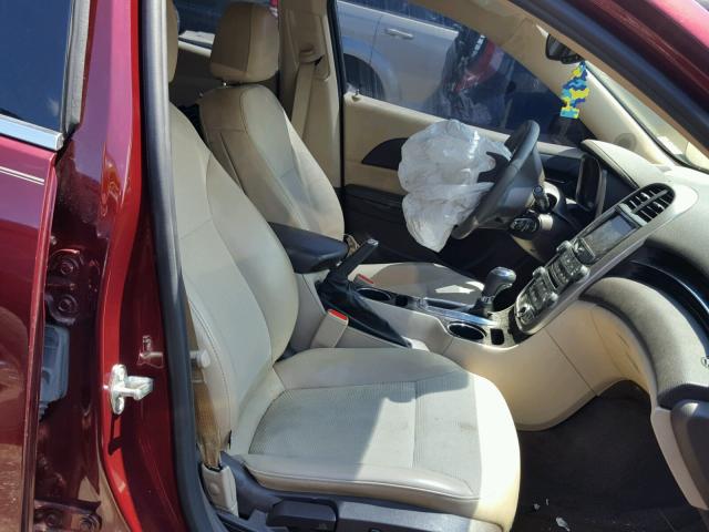 1G11C5SLXFF203752 - 2015 CHEVROLET MALIBU 1LT MAROON photo 5