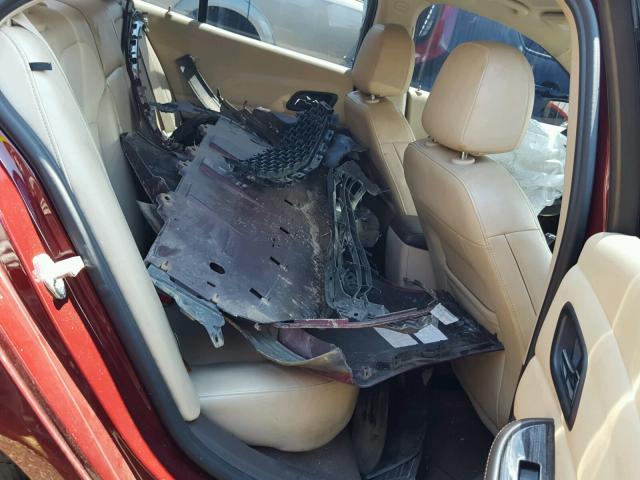 1G11C5SLXFF203752 - 2015 CHEVROLET MALIBU 1LT MAROON photo 6