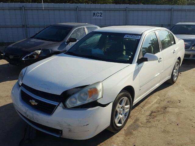 1G1ZT51866F204848 - 2006 CHEVROLET MALIBU LT WHITE photo 2