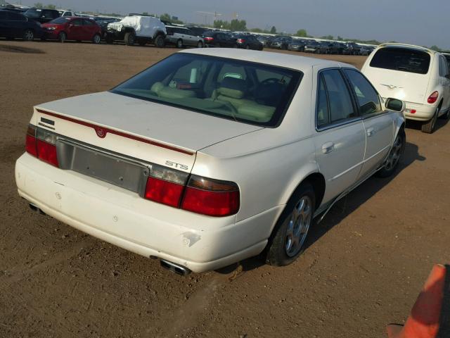 1G6KY54932U255795 - 2002 CADILLAC SEVILLE ST WHITE photo 4