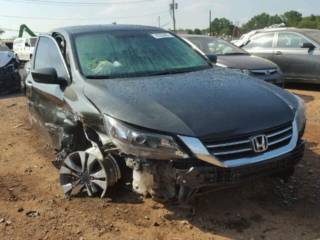 1HGCR2F38EA238889 - 2014 HONDA ACCORD GRAY photo 1