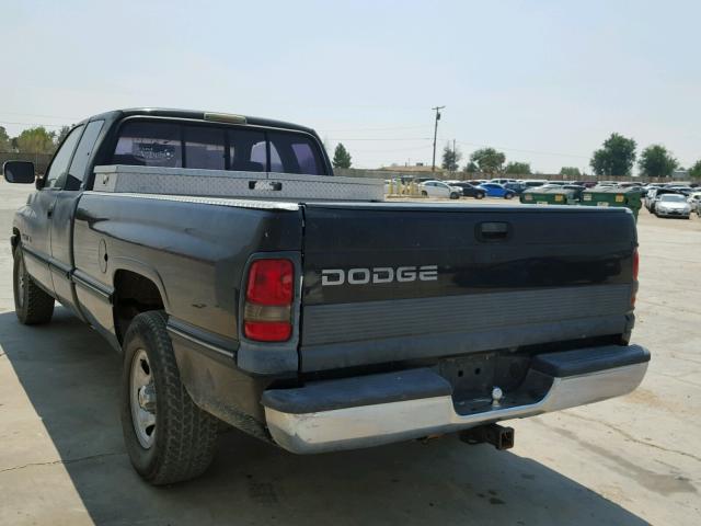 3B7HC13Y7TG123540 - 1996 DODGE RAM 1500 BLACK photo 3