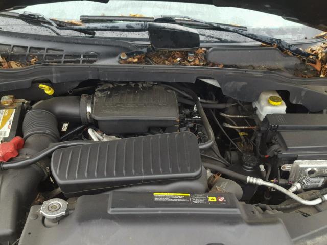 1D4HB38N25F575111 - 2005 DODGE DURANGO ST BLACK photo 7