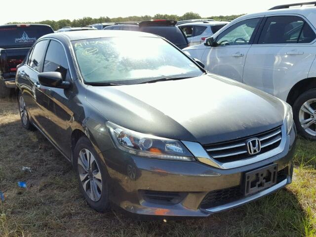 1HGCR2F35DA072765 - 2013 HONDA ACCORD BLACK photo 1