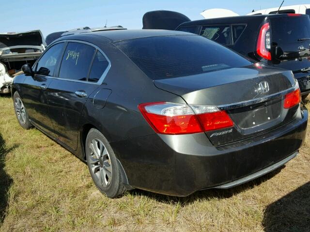 1HGCR2F35DA072765 - 2013 HONDA ACCORD BLACK photo 3