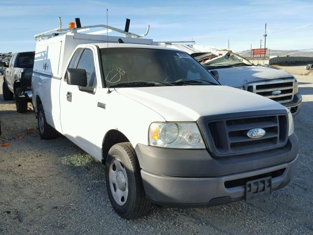 1FTRF12258KB94860 - 2008 FORD F150 WHITE photo 1