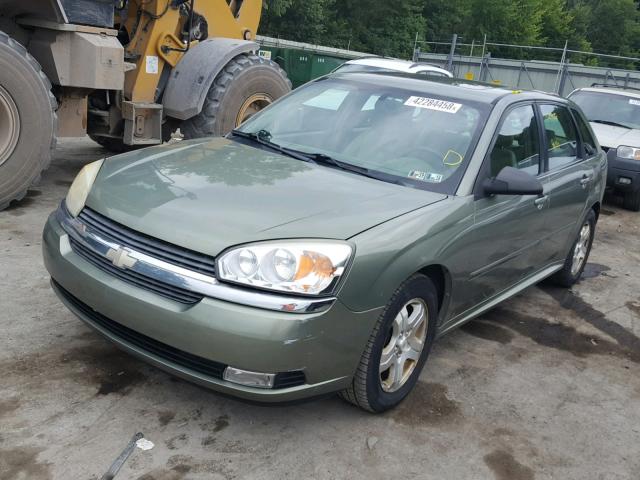 1G1ZU64844F181355 - 2004 CHEVROLET MALIBU MAX GREEN photo 2