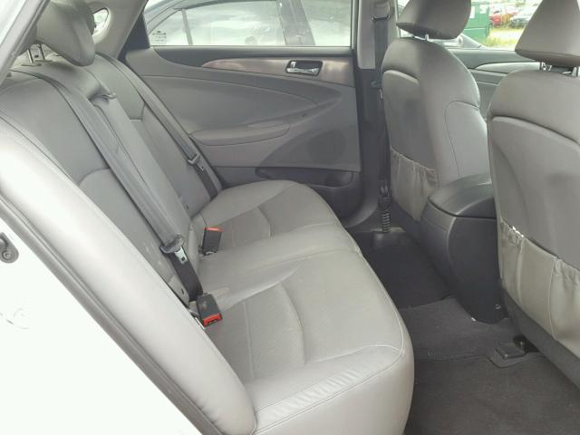 KMHEC4A45EA104499 - 2014 HYUNDAI SONATA HYB SILVER photo 6