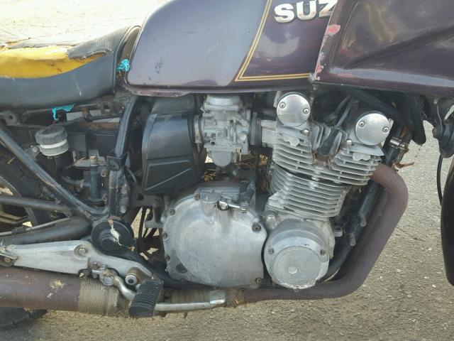 JS1GU71G9C2101600 - 1982 SUZUKI GS1100 G BURGUNDY photo 7